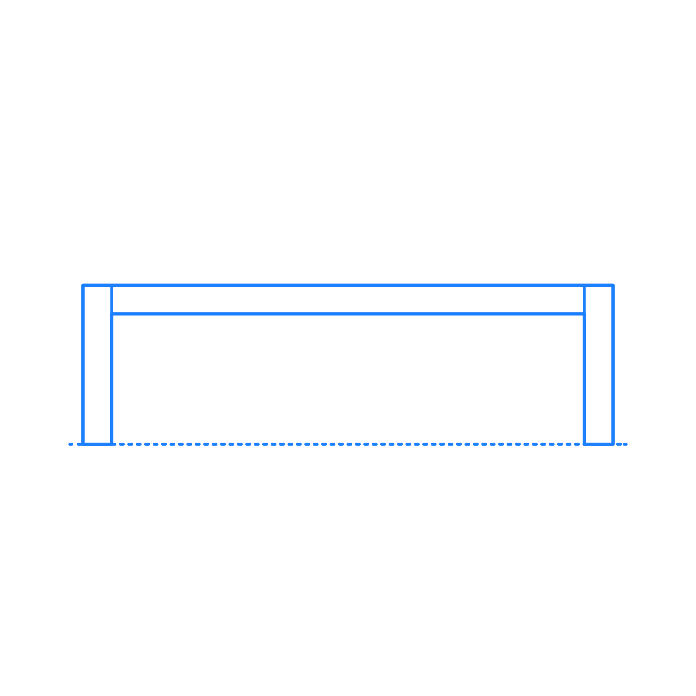 Furniture Benches Linea Bench Outline Drawing Svg Vector Free Vectors